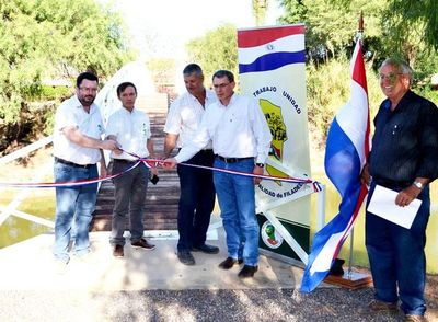 Inauguran un parque vecinal en Filadelfia