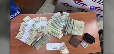 Presunto tráfico de divisas en el Silvio Pettirossi