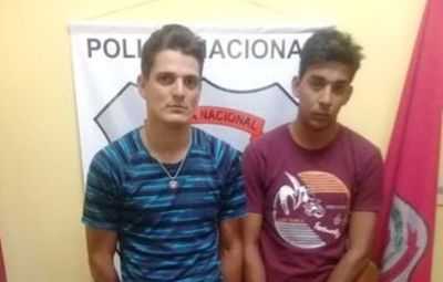 Detienen a dos presuntos microtraficantes en Ayolas