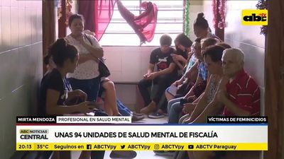 Salud mental y atención de víctimas de feminicidios