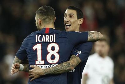 Icardi y Di María iluminan al PSG en el regreso de Neymar