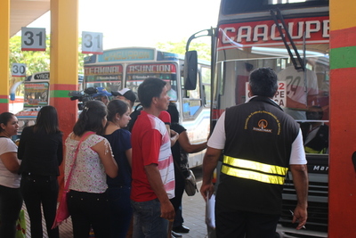 Dinatran da a conocer precios de pasajes vigentes para Operativo Caacupé