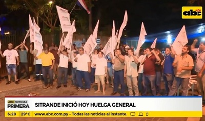 Huelga en la ANDE: Funcionarios exigen aumento de salario