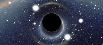 Detectan 3 agujeros negros supermasivos en galaxias que se están fusionando
