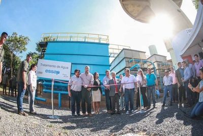 Inauguran plantas de tratamiento que beneficiarán a unos 8.500 usuarios