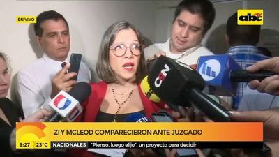 Zi y McLeod comparecieron ante juzgado