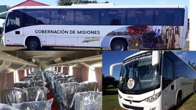 La Gobernación de Misiones adquirió un nuevo bus