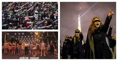 Feministas suman miles de voces al son de “Un violador en tu camino”
