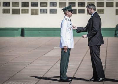 Egresan ciento seis nuevos cadetes de la Academia Militar