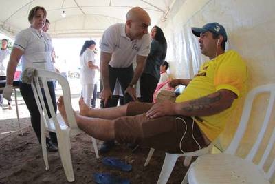 Más de 7.500 feligreses fueron atendidos
