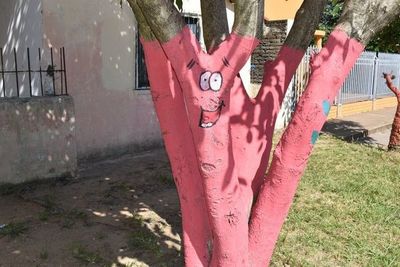 Vecinos hermosean su barrio en Ayolas