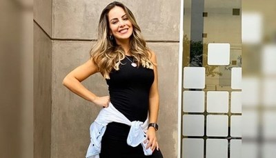 Mirá como celebró Maga su quinto mes de embarazo