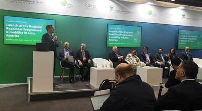 Paraguay presentó oficialmente programa para electromovilidad en Cumbre Mundial