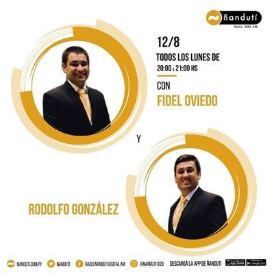 Doce Ocho con la conducción de Fidel Oviedo y Rodolfo González