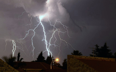 Anuncian tormentas en 2 departamentos