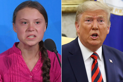 Trump califica de "ridícula" distinción a Greta Thunberg como persona del año