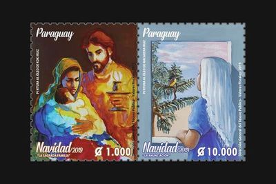 Dinacopa omoherakuã mokõi sello Navidad rehegua