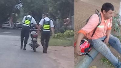 Agentes de tránsito sacan de circulación a conductor irresponsable que manejaba de contramano en pleno centro