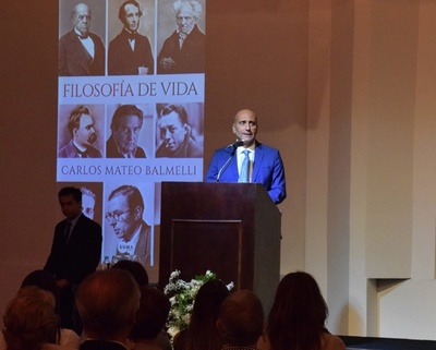 Presentan “Filosofía de vida” escrito por Carlos Mateo Balmelli
