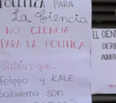 Protestas en el Conacyt