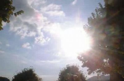 Domingo con intenso calor y probabilidad de chaparrones