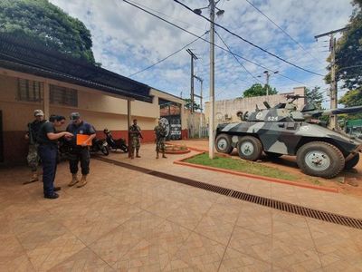 Más militares y policías controlan la cárcel de Ciudad del Este tras fuga