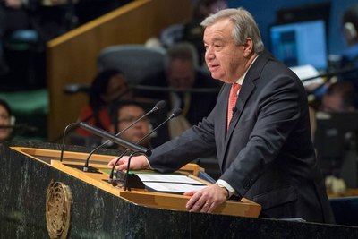 El secretario general de la ONU alerta de los cuatro "Jinetes del Apocalipsis" que amenazan al mundo