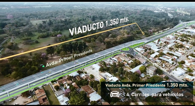 Informan sobre avances en viaducto del corredor vial Botánico