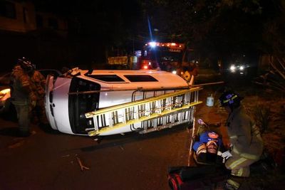 Hombre quedó herido tras vuelvo por motivos poco claros