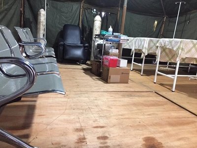 Hospital Regional de San Lorenzo habilita carpa para atención a pacientes con dengue