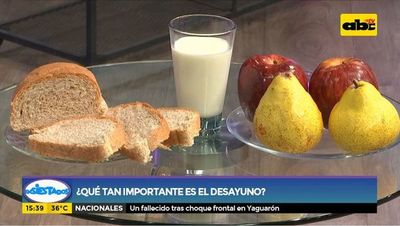 ¿Que tan importante es el desayuno?