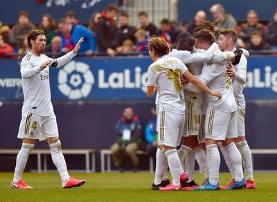 El Madrid impone su ley en El Sadar