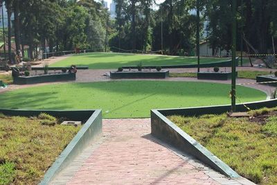 Obras del mayor parque inclusivo del Alto Paraná, a punto de finalizar