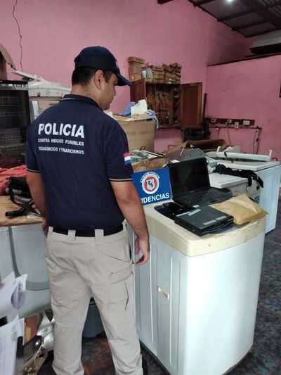 Incautan evidencias relacionadas a pornografía infantil en CDE