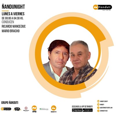 Ñandu Night con Ricardo Manceduc y Mario Bracho