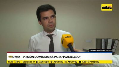 Prisión domiciliaria para supuesto planillero de diputados