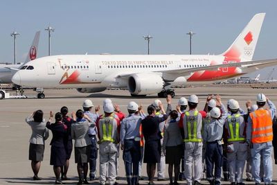 La llama olímpica volará hacia Japón