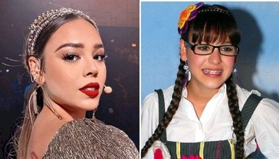 Actriz volvió a cantar canciones de "Patito Feo"