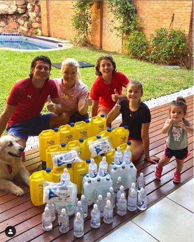 Referentes del fútbol paraguayo demuestran su lado más generoso en plena crisis