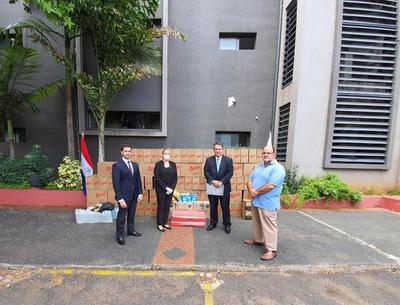 DINAC entrega importante lote de insumos para unidades de turno del Ministerio Público