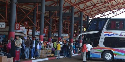 En Semana Santa no habrá servicio de transporte público de pasajeros