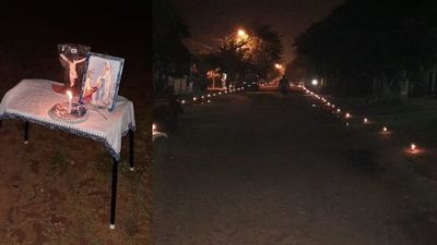 En San Ignacio mantienen viva la tradición del viacrucis respetando las medidas de prevención