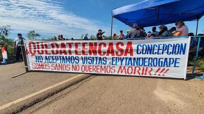 Incidentes entre pobladores y transeúntes en Concepción por cierre de puente