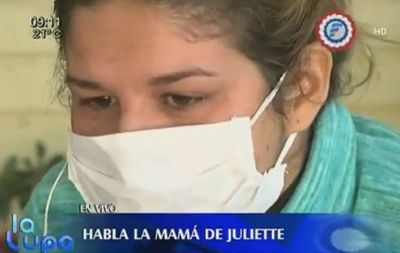 Mamá de Juliette no descarta el rapto de su hija y defiende al padrastro