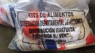 Denuncian politización de víveres en Santiago