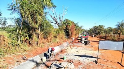Misiones; avanza la obra de pavimentación asfáltica en el tramo Santa Maria-Santa Rosa