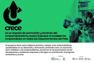 Proyecto crece impulsa con capacitación a jóvenes emprendedores.
