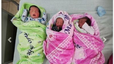 Nacen trillizos en Hospital de Ciudad del Este