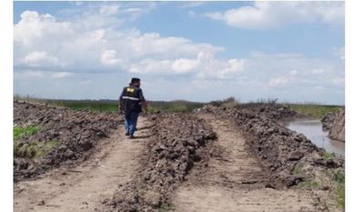 Arroceros desvían cauce del emblemático arroyo Yabebyry y Pikyry según MADES