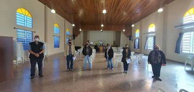 Ayolas; socializan protocolo de la fase 3 con representantes de Iglesias
